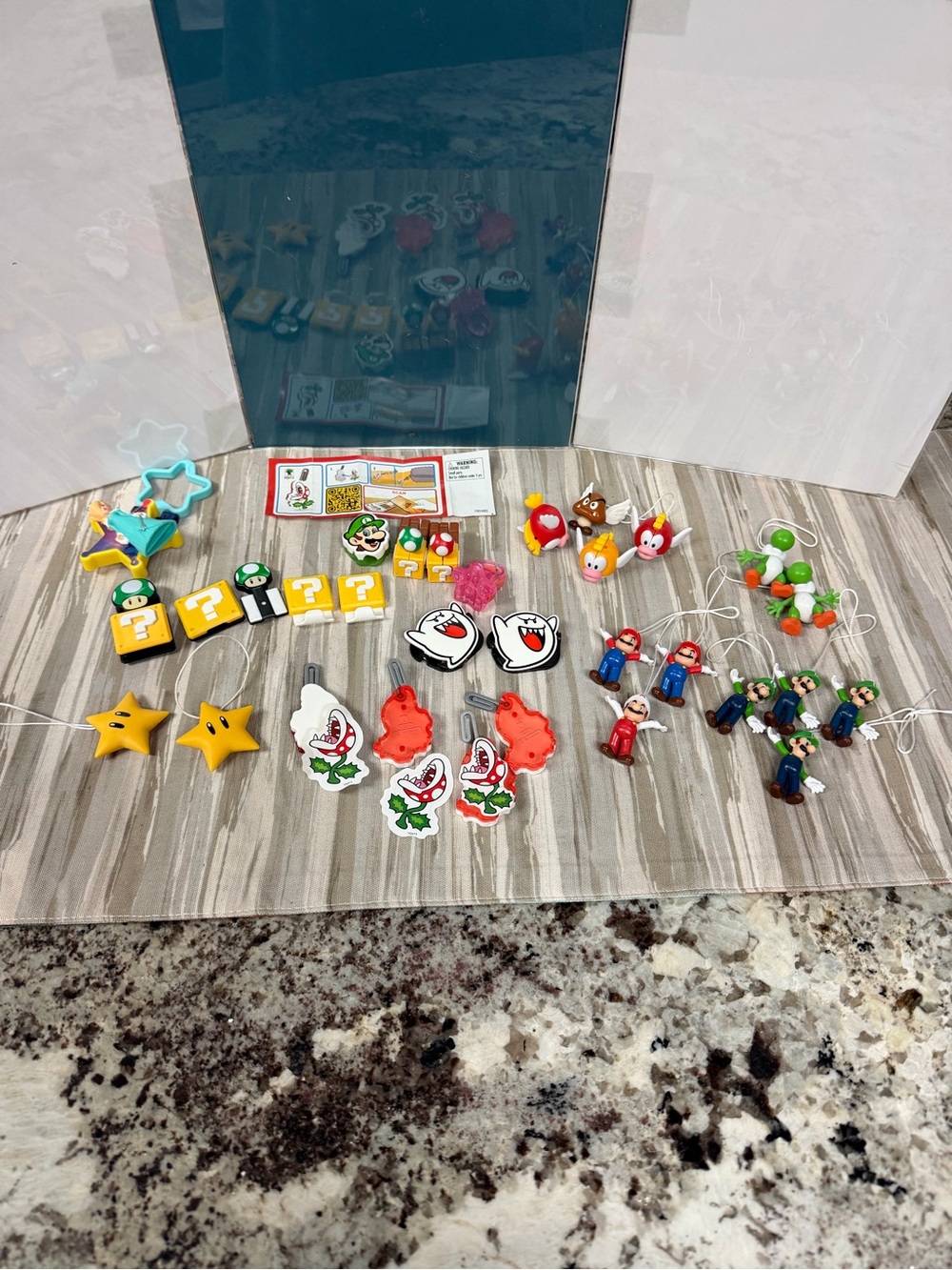 Nintendo Super Mario Character Toy Set - Assorted Kinder Joy Egg Toys